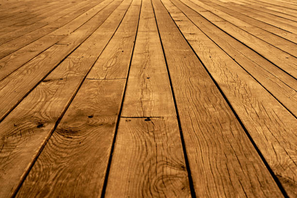 istock Wooden Parquet Floor 1385612359