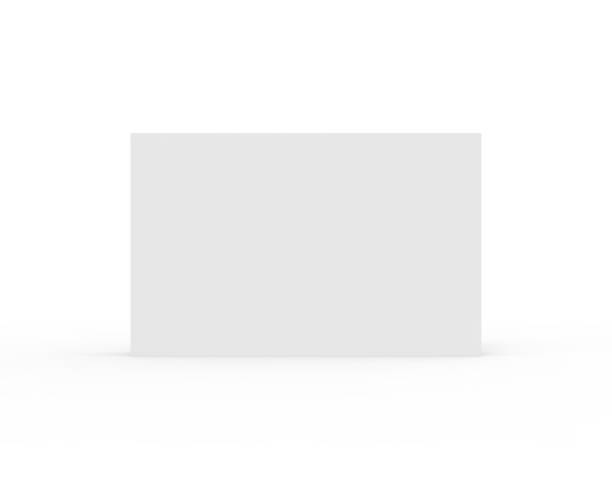 istock Blank matchbox mockup for branding and promotion, empty paper packaging match book mockup on isolated white background, 3d render illustration. 1385620796