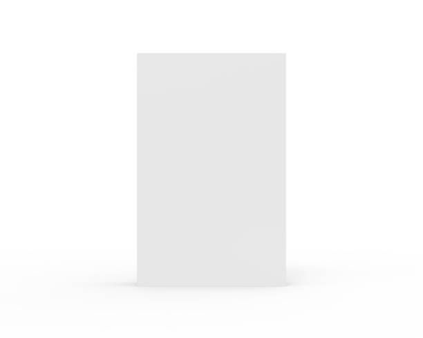 istock Blank matchbox mockup for branding and promotion, empty paper packaging match book mockup on isolated white background, 3d render illustration. 1385620805