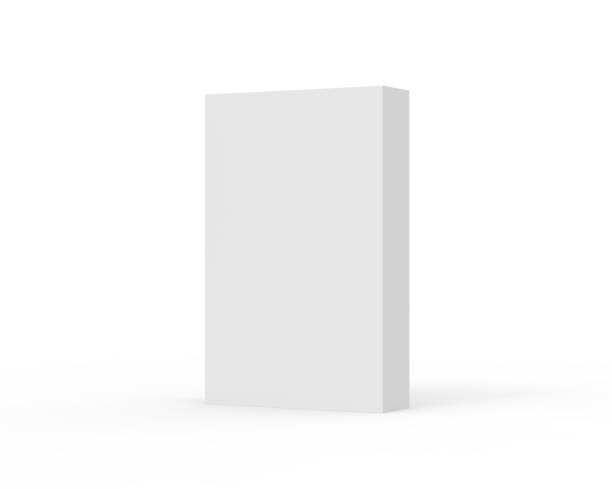 istock Blank matchbox mockup for branding and promotion, empty paper packaging match book mockup on isolated white background, 3d render illustration. 1385620807