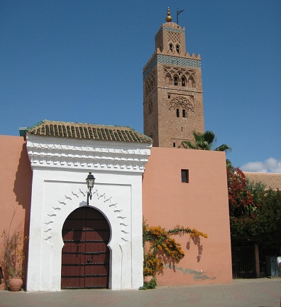 Mezquita de Koutoubia o Koutoubia,  Marrakech, Marruecos photo