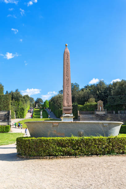 istock Boboli Gardens in Florence the Obelisk 1385633697