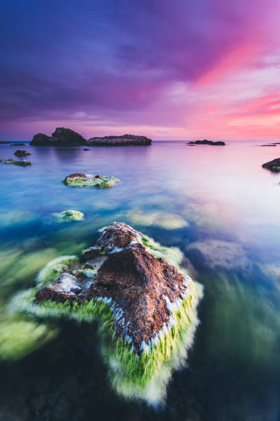 istock Spectacular Black Sea in the evening light. 1385633850