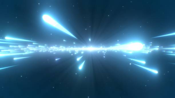 istock Hyper Light Speed Shooting Stars Flying Fast in Supernova Explosion - Abstract Background Texture 1385658187