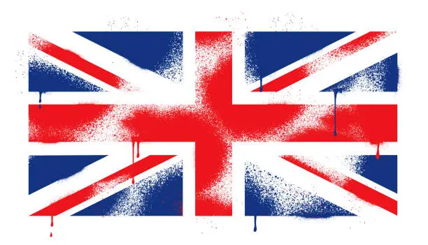 Vector illustration of Flag of Great Britain