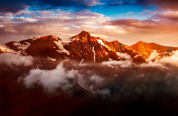istock A look at the sunlit hills at twilight. Dramatic evening scene. 1385664497