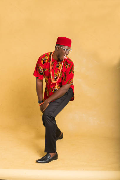 istock Igbo Traditionally Dressed Business Man Goofing 1385668045