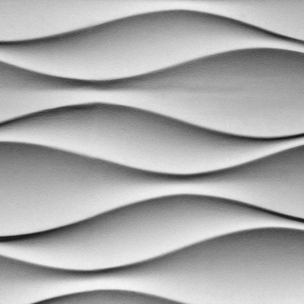 istock Rough beautiful gypsum wall with gray patterns 1385678650