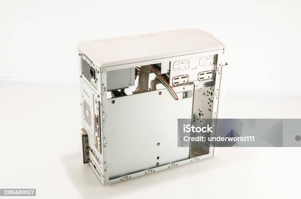 Computer Repair Concept Stock Photo - Download Image Now - Computer, Disassembling, Abandoned