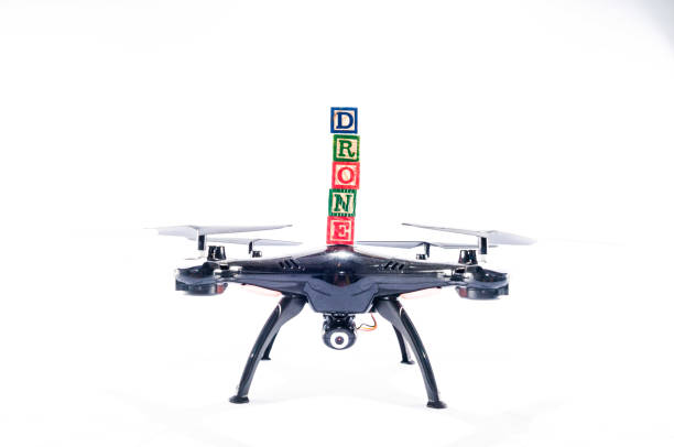 istock Modern Technology Copter closeup Aircraft Drone 1385680405