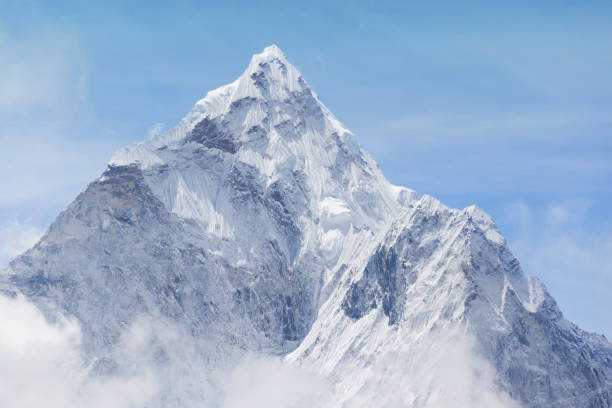 istock Ama Dablam Peak, Nepal. Trek to Everest Base Camp. 1385681005