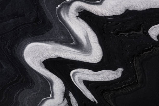 istock Natural Exotic Black -marble background, texture in elegant classic colors for your new design. 1385683028