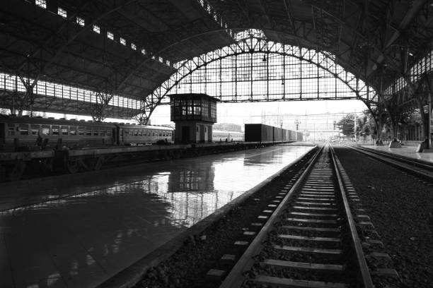 istock Tanjung Priok Railway Station 1385684343