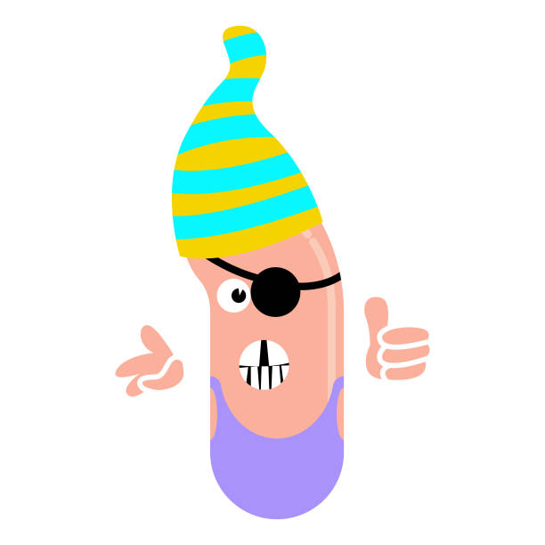 Comics Caricature, comics, vector illustration. mans hand in zak stock illustrations