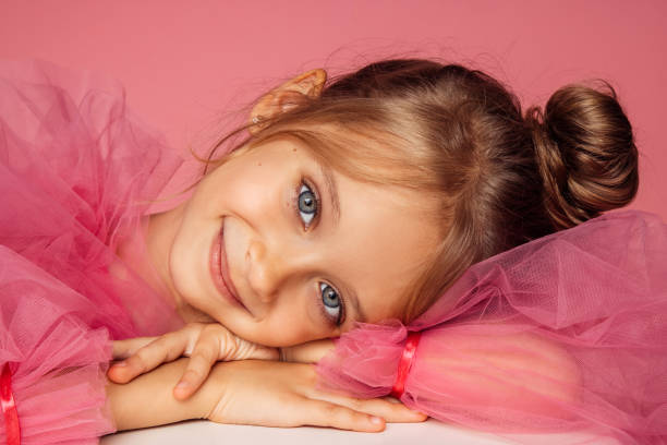 Cute blue-eyed girl