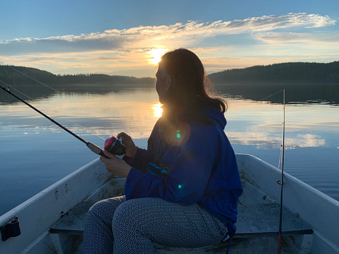 Relaxation, Happiness, Vacations, Fishing, Sunny