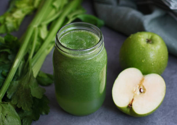 istock A glass of celery juice with green apple 1385710063