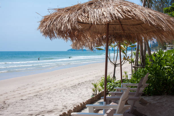 Beachfront of tropical beach