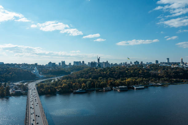 istock Aerial view of Kiev 1385734128