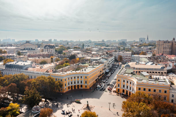 istock Aerial view of Odessa 1385736547