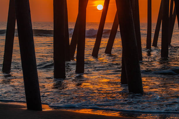 istock Sunrise views at Virginia Beach 1385739381