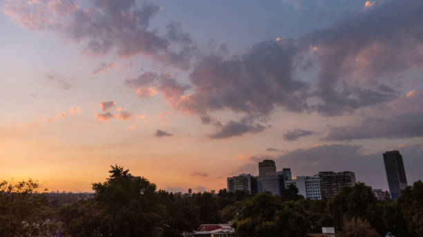 istock Mexico City at sunset 1385741313