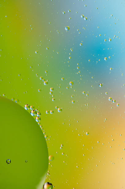 istock Macro oil and water multi colored abstract background 1385744376
