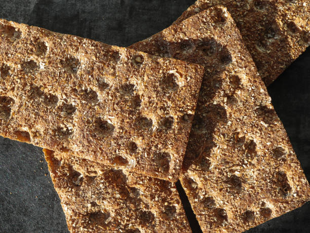 istock Close-to wholegrain rye crispbreads 1385746377