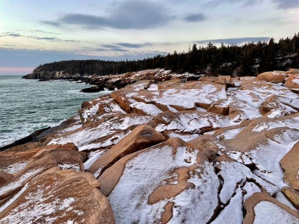 istock Acadia National Park - Winter 1385748273