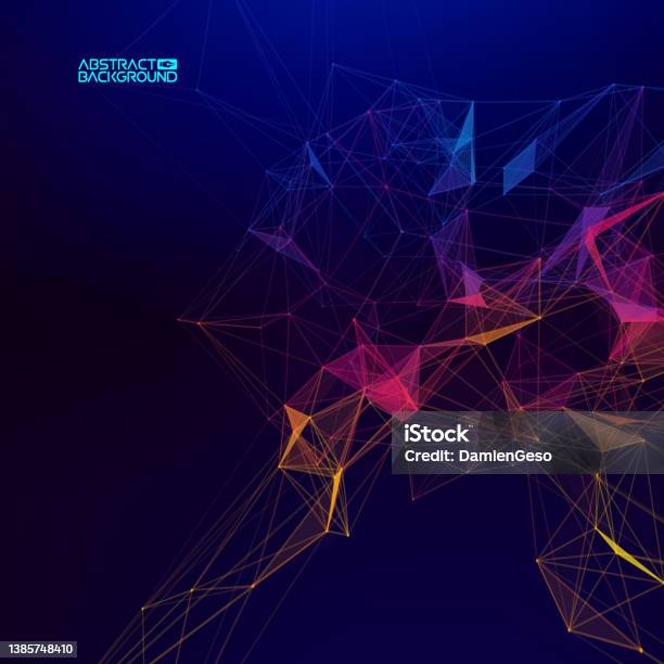 Colorful Data Abstract Infographic Data Sorting Color Flow Bigdata ...
