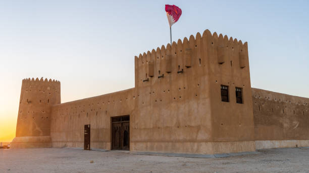 istock Historic Ancient fort in zubarah, Qatar 1385751666