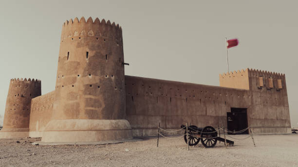 istock Historic Ancient fort in zubarah, Qatar 1385751701