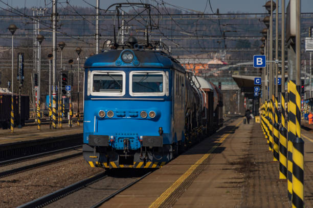 istock Zabreh station with passenger and cargo trains in sunny day 1385761497