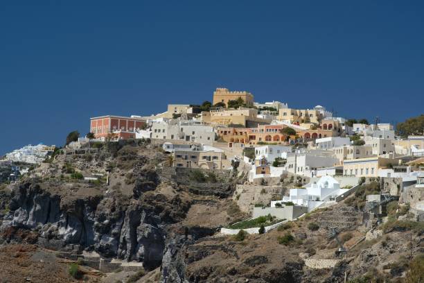 istock Colorful Santorini 1385767153