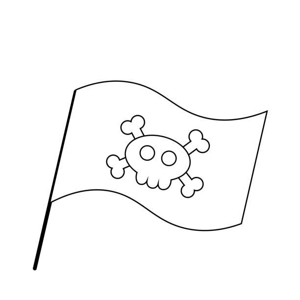 Bandera Para Colorear - Banco de fotos e imágenes de stock - iStock Bandera Para Colorear - Banco de fotos e imágenes de stock - iStock