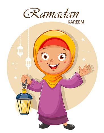 Ramadan Lantern Greeting Clipart Images