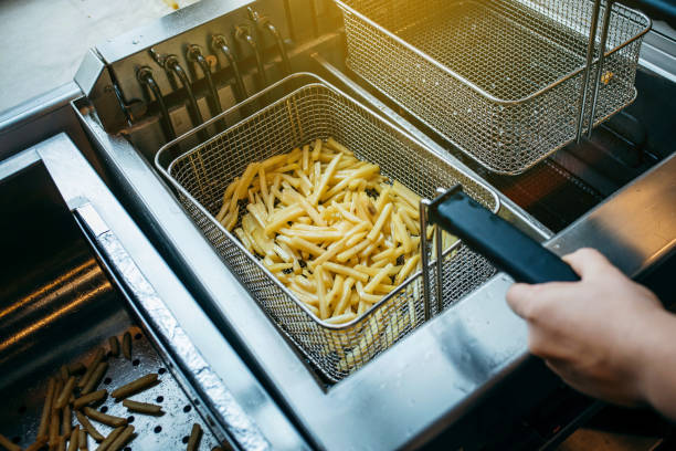 150+ Industrial Deep Fryer With Potatoes Stock Photos, Pictures & Royalty-Free Images - iStock