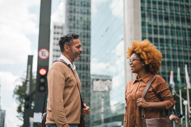istock Co-workers on Avenida Paulista 1385795774