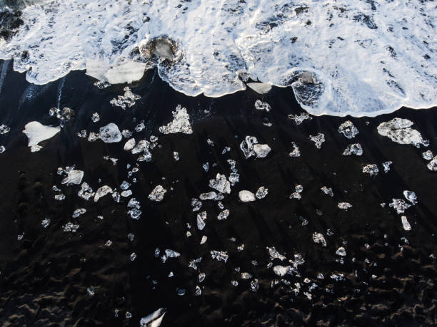 istock Ice on diamond beach in Iceland 1385796657