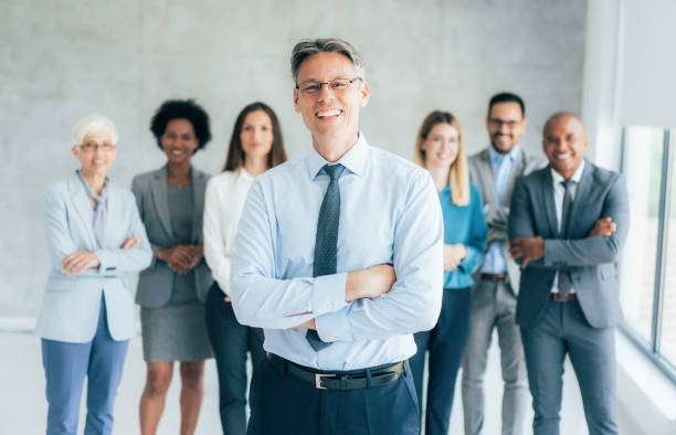 istock Business team leader 1385799500
