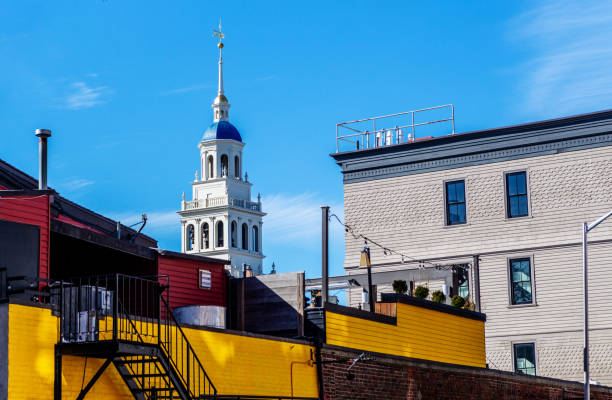 istock Harvard Square - Roof top view - Cambridge Massachusetts 1385843029