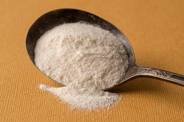 istock Powdered Creamer Spilled from a Vintage Spoon 1385864135
