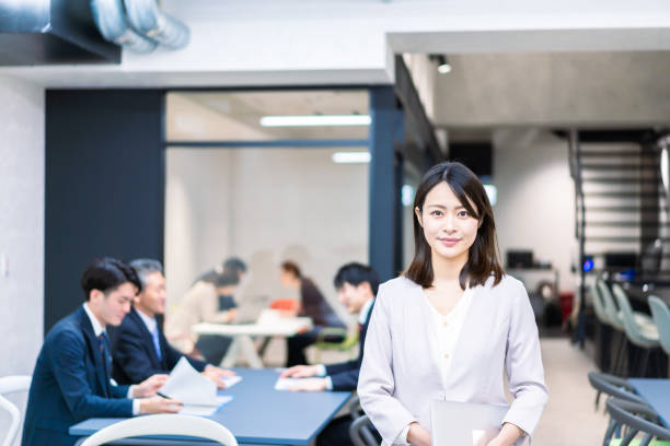 istock A Career Woman Working in an Office 1385869909