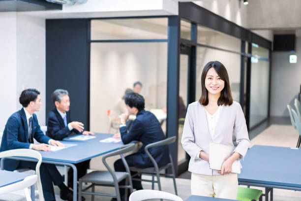 istock A Career Woman Working in an Office 1385869913