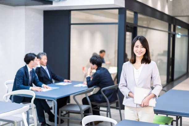 istock A Career Woman Working in an Office 1385869914