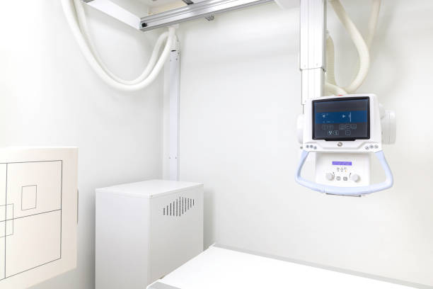 istock X-ray machine in the radiology department. 1385880121