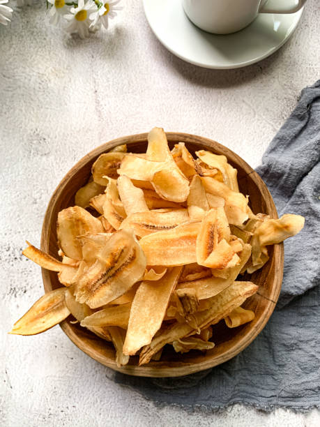 istock Banana Chips or Kerepek Pisang 1385884178