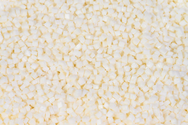 lots of white pellets of recycled plastic. Ecological recycling and recycling of garbage lots of white pellets of recycled plastic. Ecological recycling and recycling of garbage rosin stock pictures, royalty-free photos & images