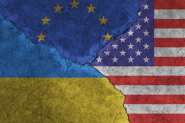 istock USA, Ukraine and EU 1385908987