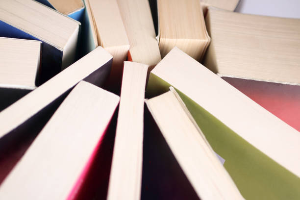 istock Background of books. Top view 1385910026